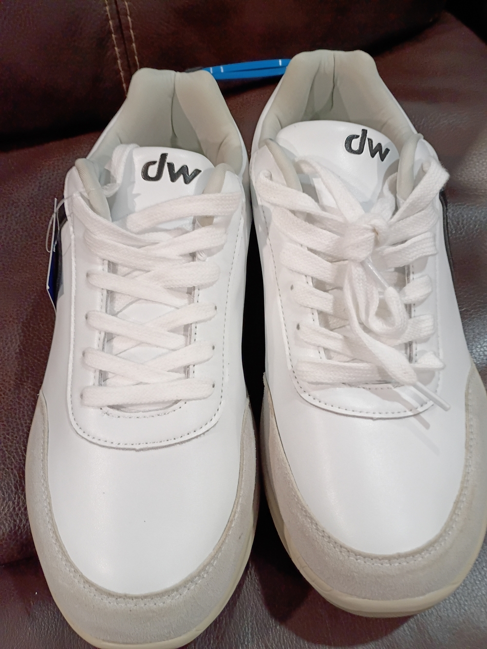 Diawin Men’s White Low-Top Sneakers